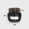 Barber Knuckle Fade Brush | Beard Hair Brush | Clipper Cleaning Brush Black